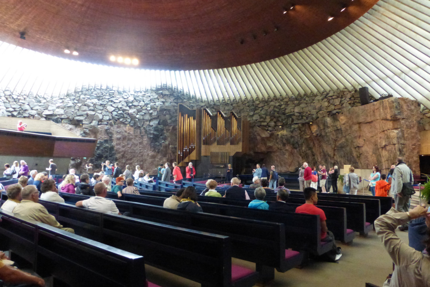 Temppeliaukio-Kirche (Felsenkirche)