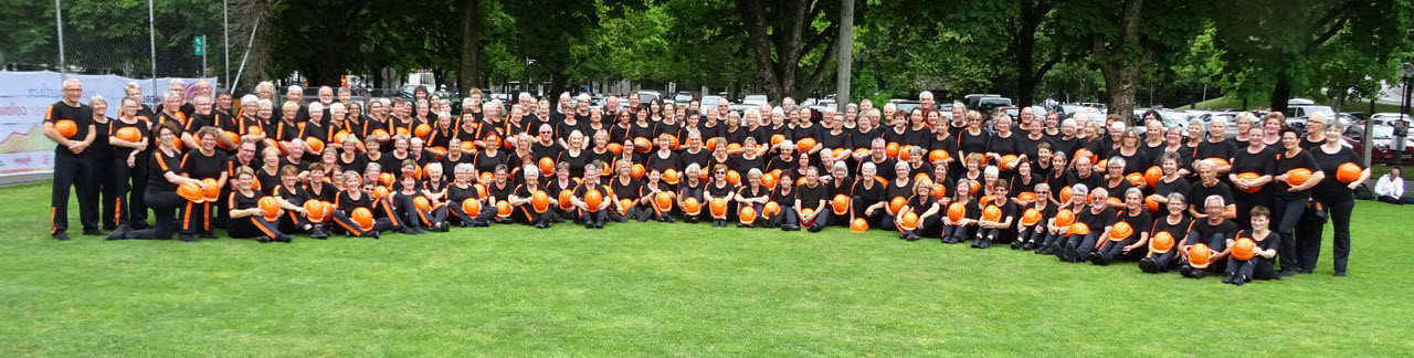 Die Gruppe "Silver" der Grossraumvorführung