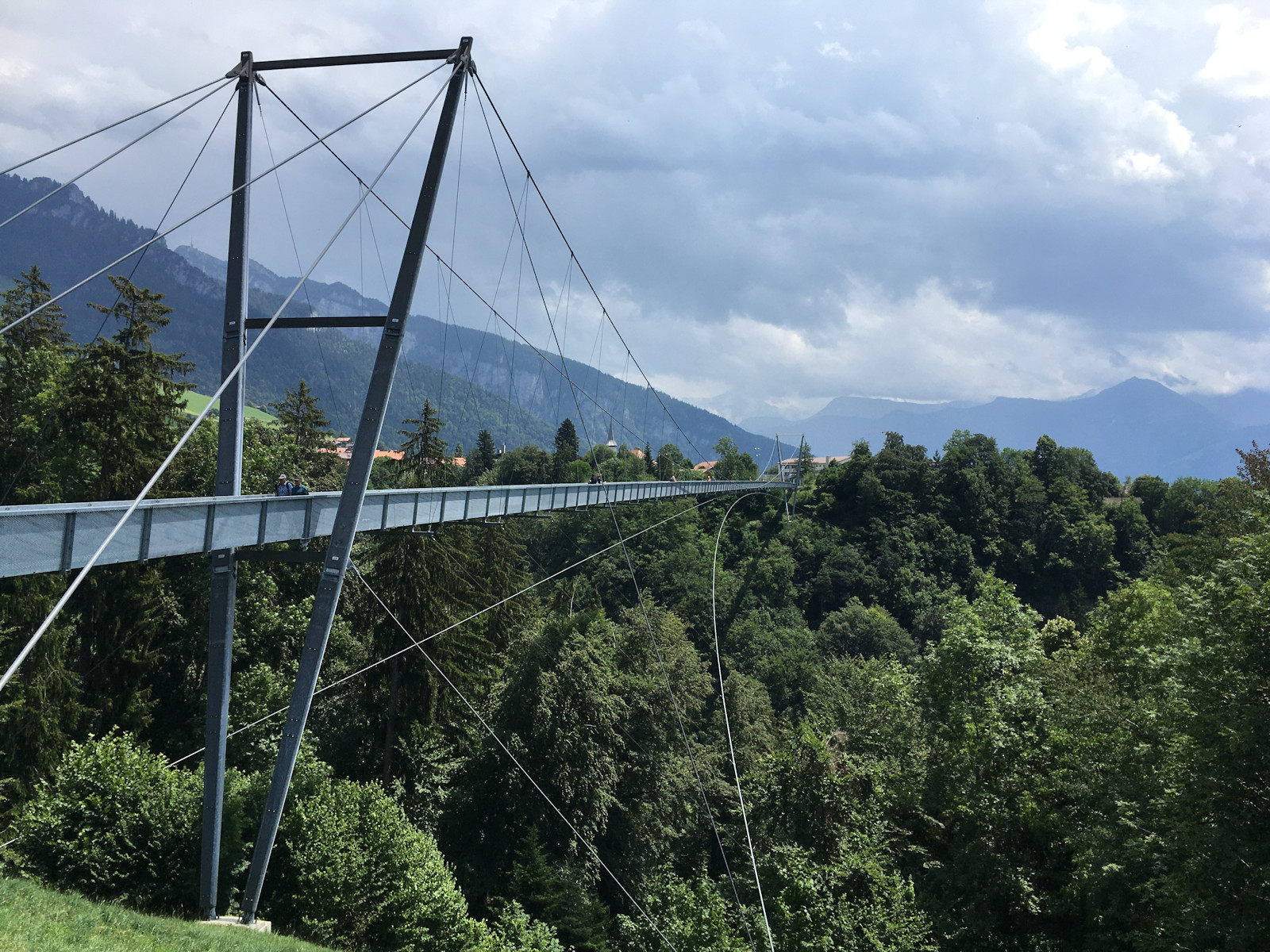Hängebrücke bei Sigriswil