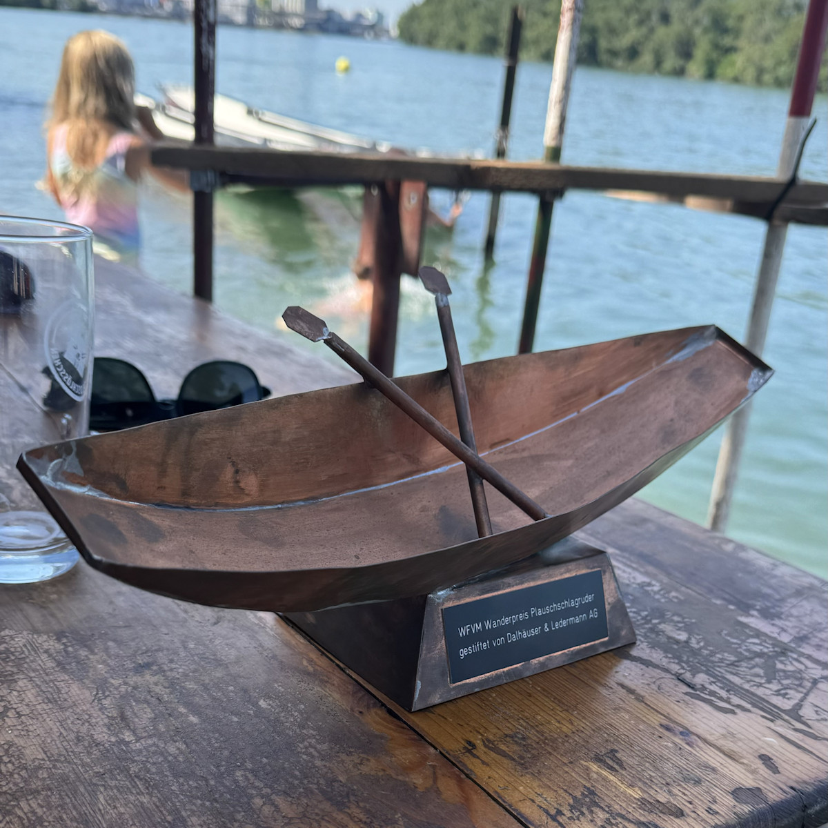 Der Wanderpreis im Plauschschlagrudern