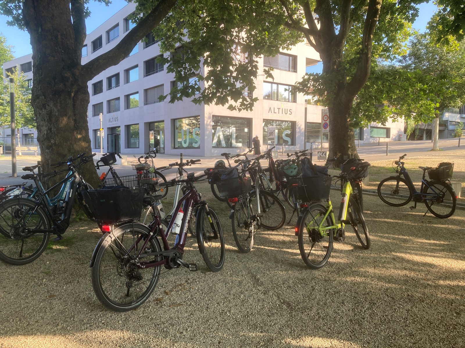 Parkplatz in Rheinfelden