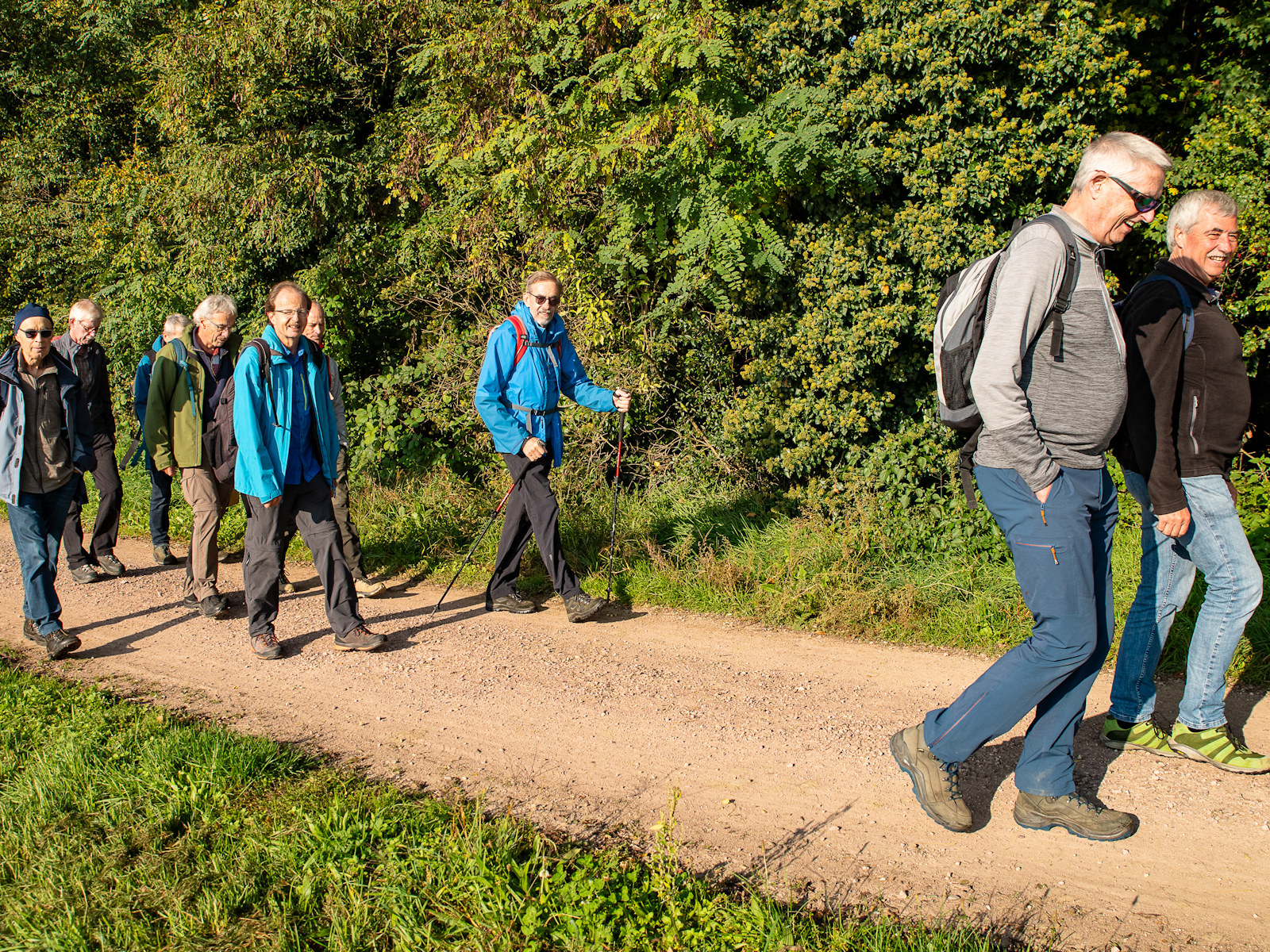 Wanderimpressionen im Aufstieg ...