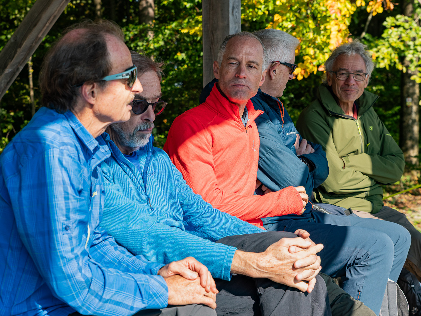 Mittagrast unter dem Eigenturm