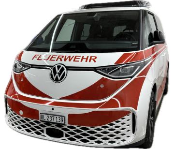 Brandneu, heute geliefert - das neue Kommandofahrzeug