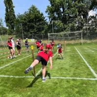 Super Wurf und gut gefangen