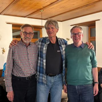Das Team Candlelight Dinner 2027: Geri, Ernst und Peter 