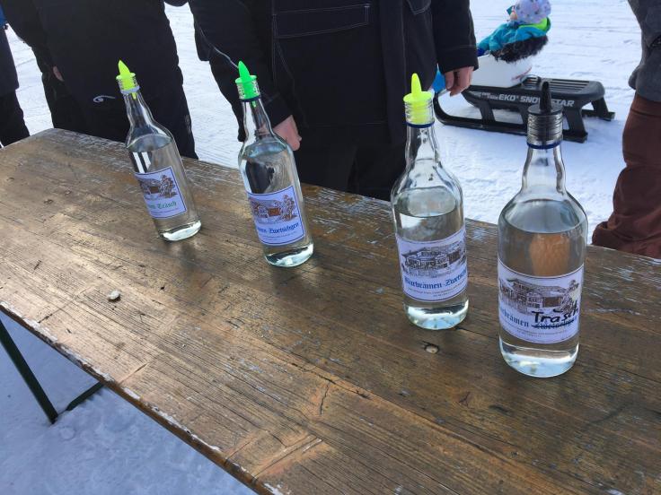 D'Wandergruppe isch los gloffe!