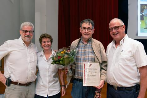 Das neue Ehrenmitglied Das neue Ehrenmitglied